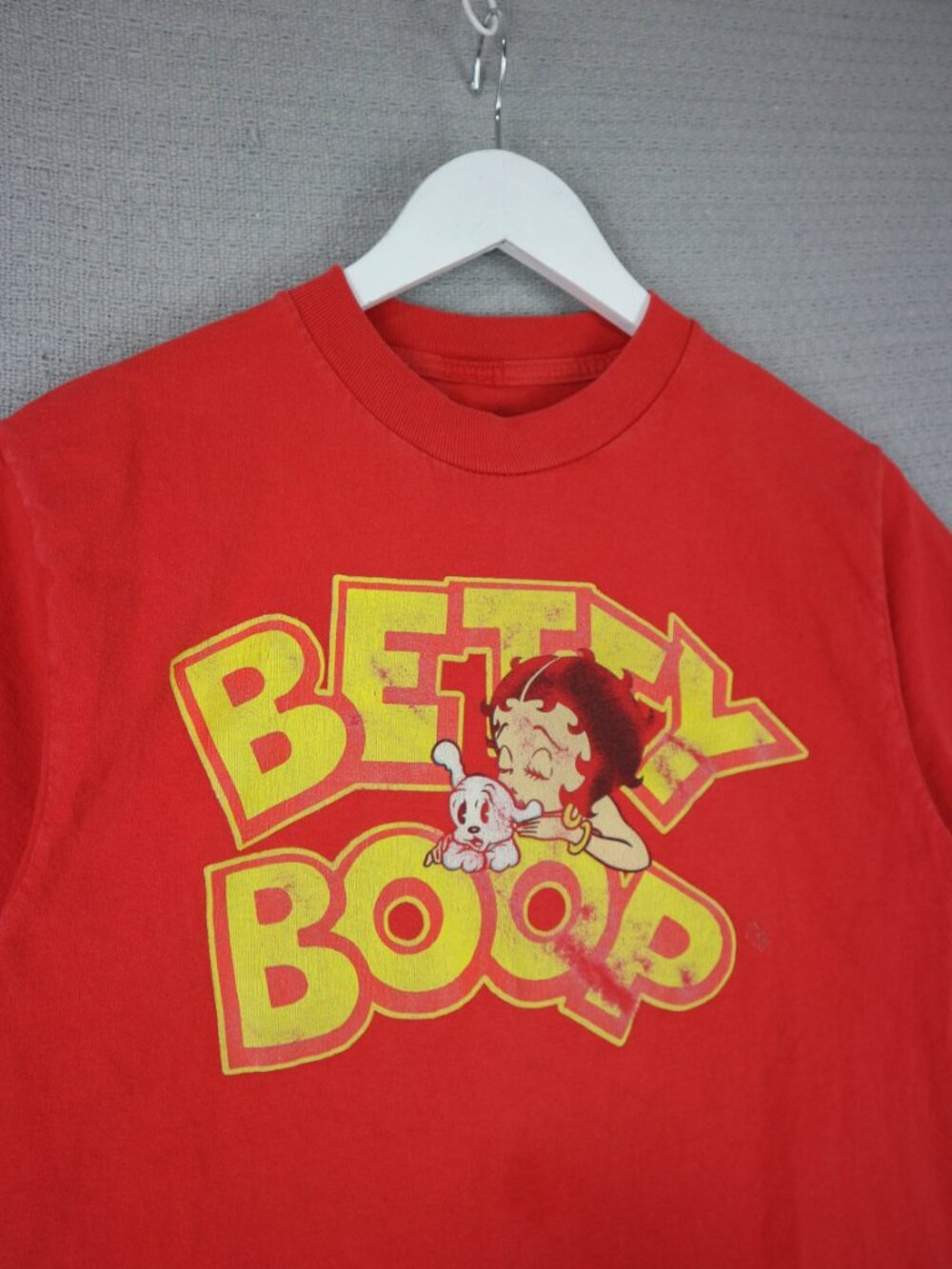 Betty Boop Graphic Tee Red Size Small - Picture 4 of 6